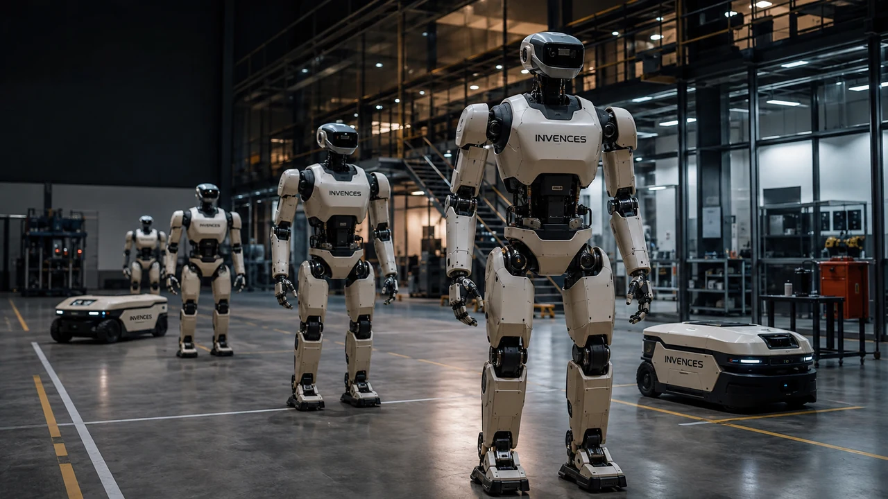 Illustrative connected robot and mobile machine fleet
